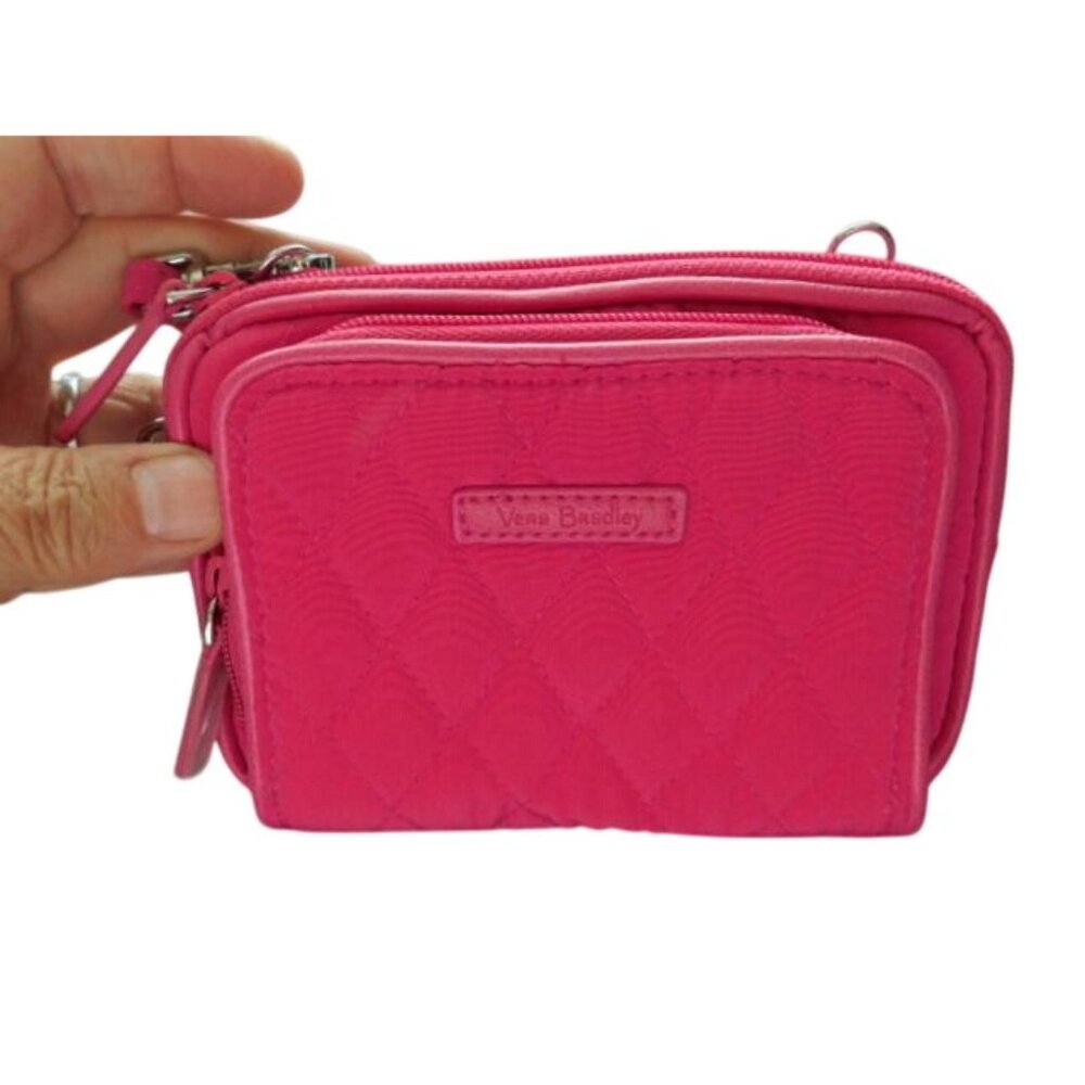 Vera Bradley On The Square Wristlet Crossbody Wallet Mini Handbag NWT $78 - Picture 2 of 5